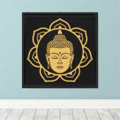 Boeddhistische Nirvana-dag Canvas Afdruk (Insitu (Houten vloer))