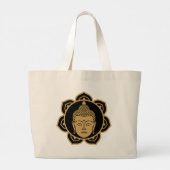 Boeddhistische Nirvana-dag Grote Tote Bag (Achterkant)