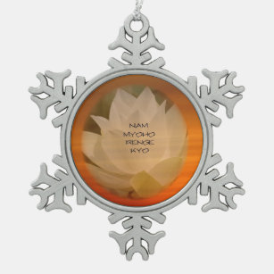 Boeddhistische organisatie van de DAB: Lotus "Nam  Tin Sneeuwvlok Ornament