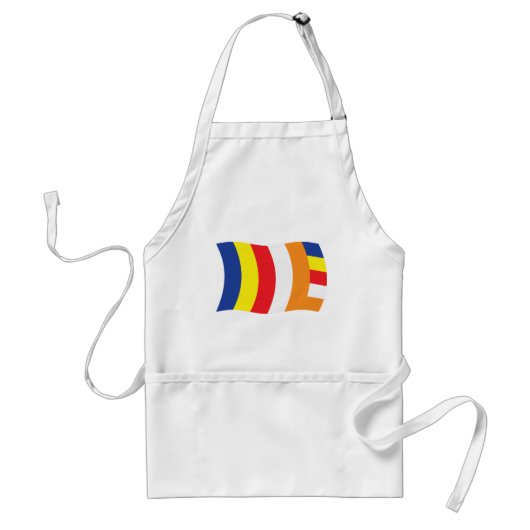 Boeddhistische Religie Vlag Schort (Voorkant)