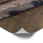 Boeddhistische roofrol, bhutan poster (Hoek)