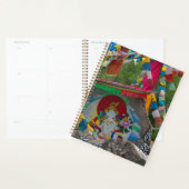 Boeddhistische rotsschildering planner (Display)
