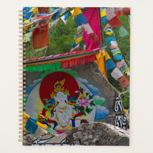 Boeddhistische rotsschildering planner (Voorkant)