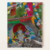 Boeddhistische rotsschildering planner (Achterkant)
