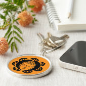 Boeddhistische sieraden sleutelhanger (Zijkant)