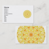 Boeddhistische Spirituele Visitekaartjes van het g (Voorkant / Achterkant)