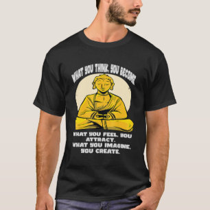 Boeddhistische Spirituele Yoga Meditation Motiv T-shirt