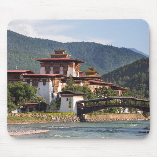 Boeddhistische tempel bij rivier muismat (Voorkant)