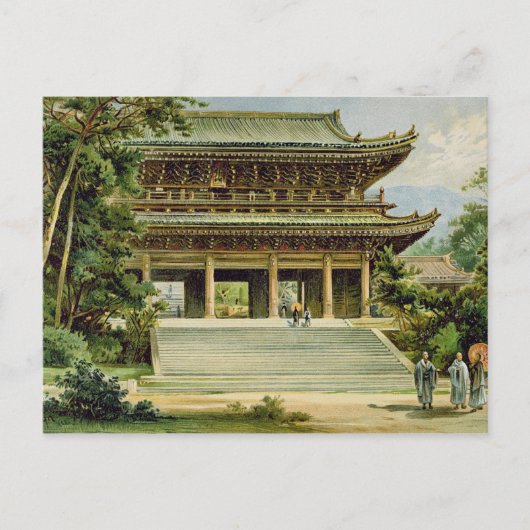 Boeddhistische tempel in Kyoto, Japan Briefkaart (Voorkant)