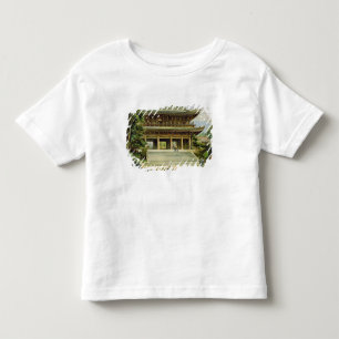 Boeddhistische tempel in Kyoto, Japan Kinder Shirts