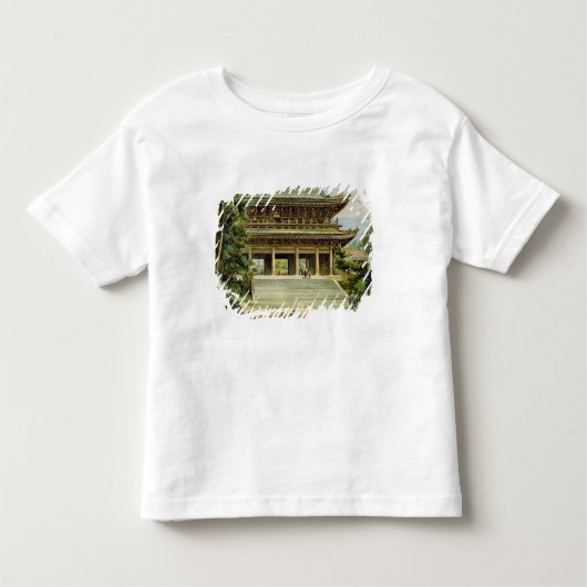 Boeddhistische tempel in Kyoto, Japan Kinder Shirts (Voorkant)