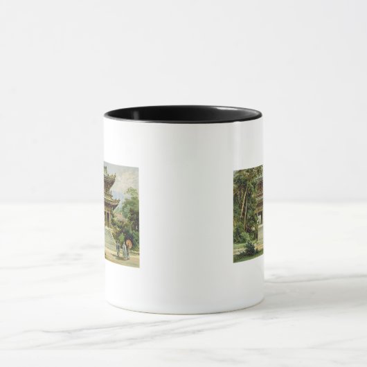 Boeddhistische tempel in Kyoto, Japan Mok (Midden)