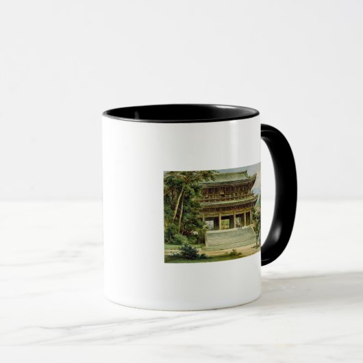 Boeddhistische tempel in Kyoto, Japan Mok (Voorkant rechts)