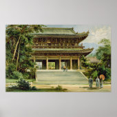 Boeddhistische tempel in Kyoto, Japan Poster (Voorkant)