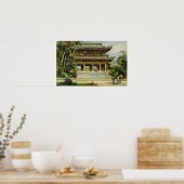Boeddhistische tempel in Kyoto, Japan Poster (Keuken)