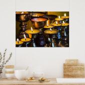 Boeddhistische tempel | Longwu-klooster Poster (Keuken)