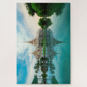 boeddhistische tempelpuzzel legpuzzel (Verticaal)