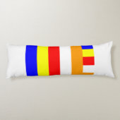 Boeddhistische vlag lichaamskussen (Achterkant)