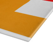 Boeddhistische vlag snijplank (Hoek)