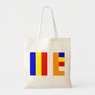 Boeddhistische vlag tote bag