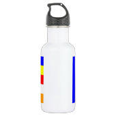 Boeddhistische vlag waterfles (Achterkant)