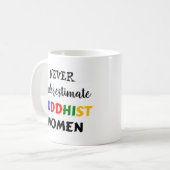 boeddhistische vrouwen koffiemok (Voorkant links)