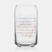 Boeddhistische Wijsheid Kaart van Cambodja met Mon Blikvorm Glas (Achterkant)