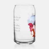 Boeddhistische Wijsheid Kaart van Cambodja met Mon Blikvorm Glas (Rechts)