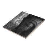 Boeddhistische woorden van Wisdom Tegeltje (Zijkant)