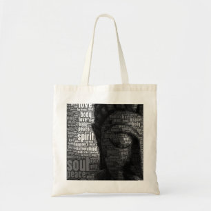 Boeddhistische woorden van Wisdom Tote Bag