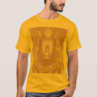 Boeddist-beeld in Tibet T-shirt