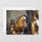 Boeddistsculptuur Briefkaart (Voorkant / Achterkant)