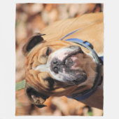 Boeddy bulldog fleece deken (Voorkant)