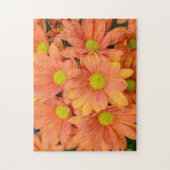 Boedel van mooie Oranje bloemen Legpuzzel (Verticaal)