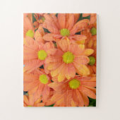 Boedel van mooie Oranje bloemen Legpuzzel (Verticaal)