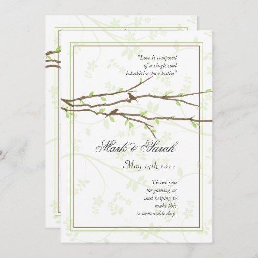 Boedende Bijkantoren met het Programma van Torteld Programmakaart (Voorkant / Achterkant)