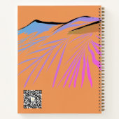 Boedende kunstenaar Sketchbook Mama Llama Spiral Notitieboek (Achterkant)