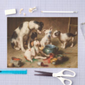 Boedende kunstenaars door Carl Reichert Tissuepapier (Craft)