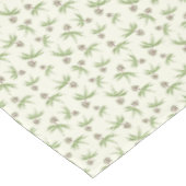 Boedende Rode Bijkantoren op crème - naadloos patr Tafelkleed (Gekanteld)