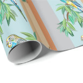 Boedgerigar Australische parkiet Cadeaupapier (Rol Hoek)