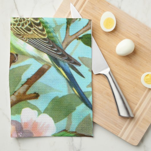 Boedgerigars Theedoek (Quarter Fold)