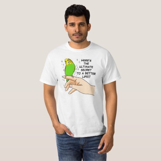 Boedgies maken het leven beter t-shirt (Voorkant volledig)