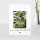 Boedha Bali Kaart (Achterkant)