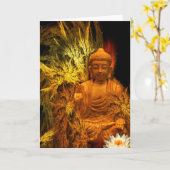 Boedha/Wenskaarten Kaart (Gele Bloem)