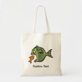 Boef Vis Boodschappentas Tote Bag (Voorkant)
