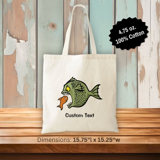 Boef Vis Boodschappentas Tote Bag