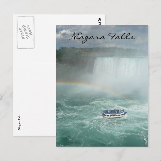 boegboog van niagara briefkaart (Voorkant / Achterkant)
