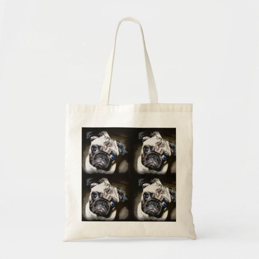 boeggezichten tote bag (Voorkant)