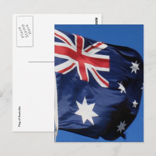 boeggolf van aussie briefkaart (Voorkant / Achterkant)