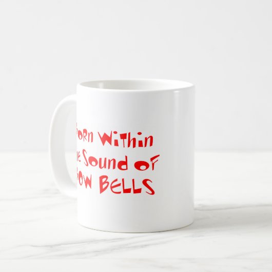 boegklokken koffiemok (Voorkant links)